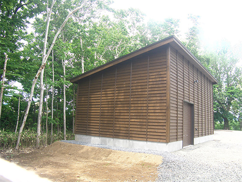 岩内神社櫓倉庫新築工事