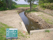 メトチ川浚渫工事